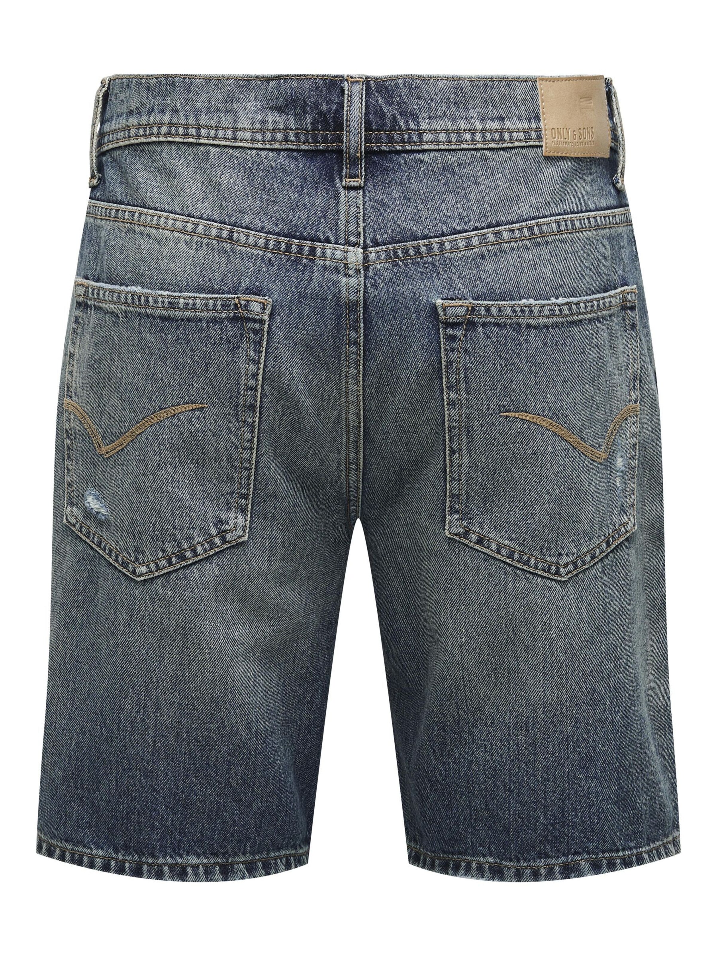 Only & Sons regular Jeans 'Edge Ram' i blå