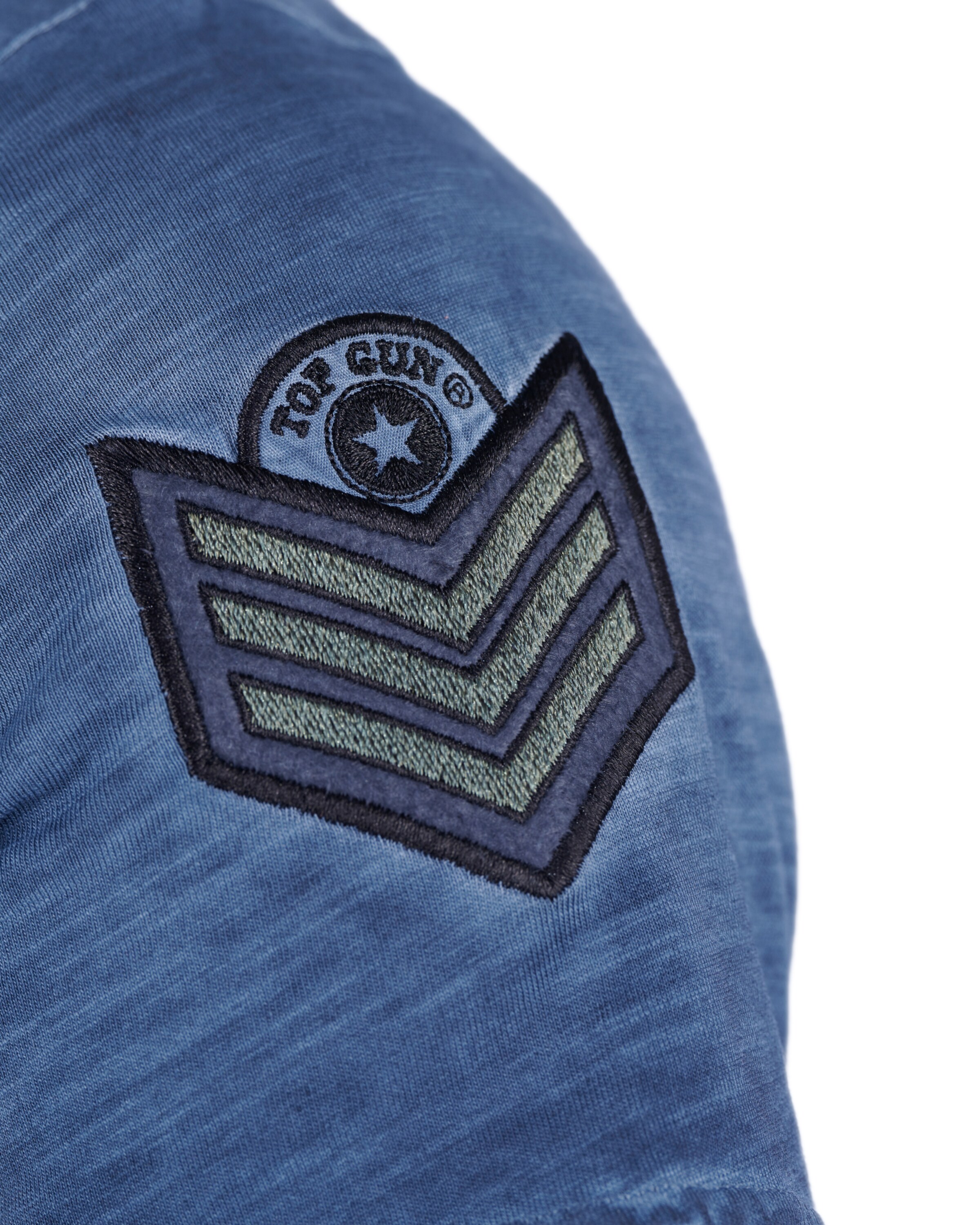 TOP GUN T-Shirt 'Search' in Blau
