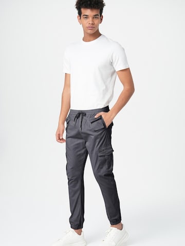 Coupe slim Pantalon cargo M.O.D MIRACLE OF DENIM en gris : devant