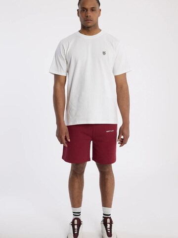 YSPT Studio Loosefit Sporthose 'Ruby' in Rot: Vorderseite
