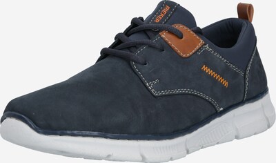RIEKER Chaussure de sport à lacets en bleu foncé, Vue avec produit