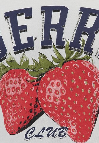 balta Key Largo Marškinėliai 'Berry'