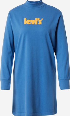 LEVI'S ® Jurk 'LS Graphic Tee Knit Dres' in Blauw: voorkant