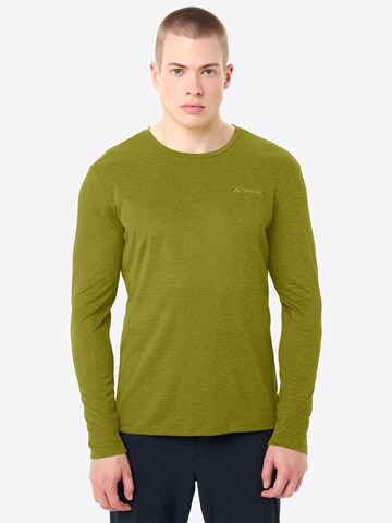VAUDE Funktionsshirt 'Essential' in Grün: Vorderseite
