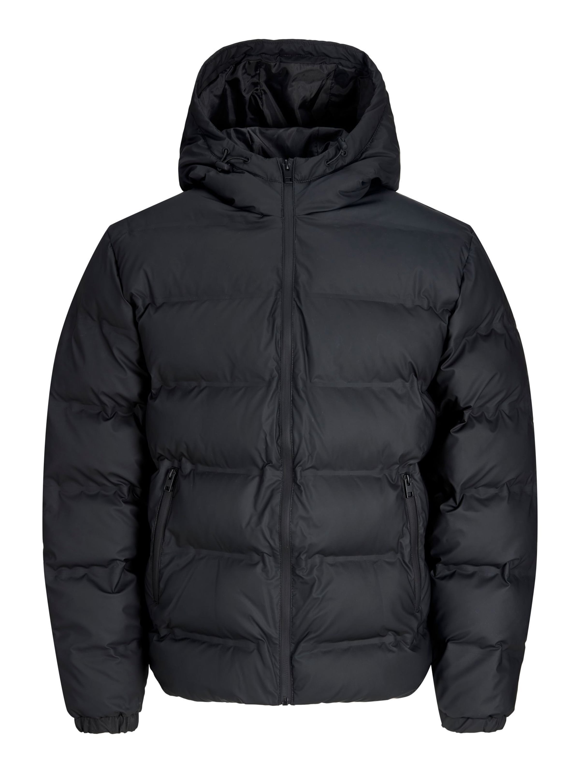 Veste mi-saison aprel en noir : devant