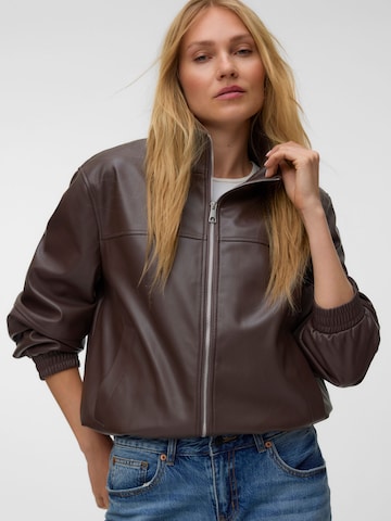 VERO MODA Between-season jacket 'VMCaiaava' in Brown: front