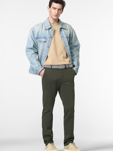 Regular Pantalon chino MEYER en vert