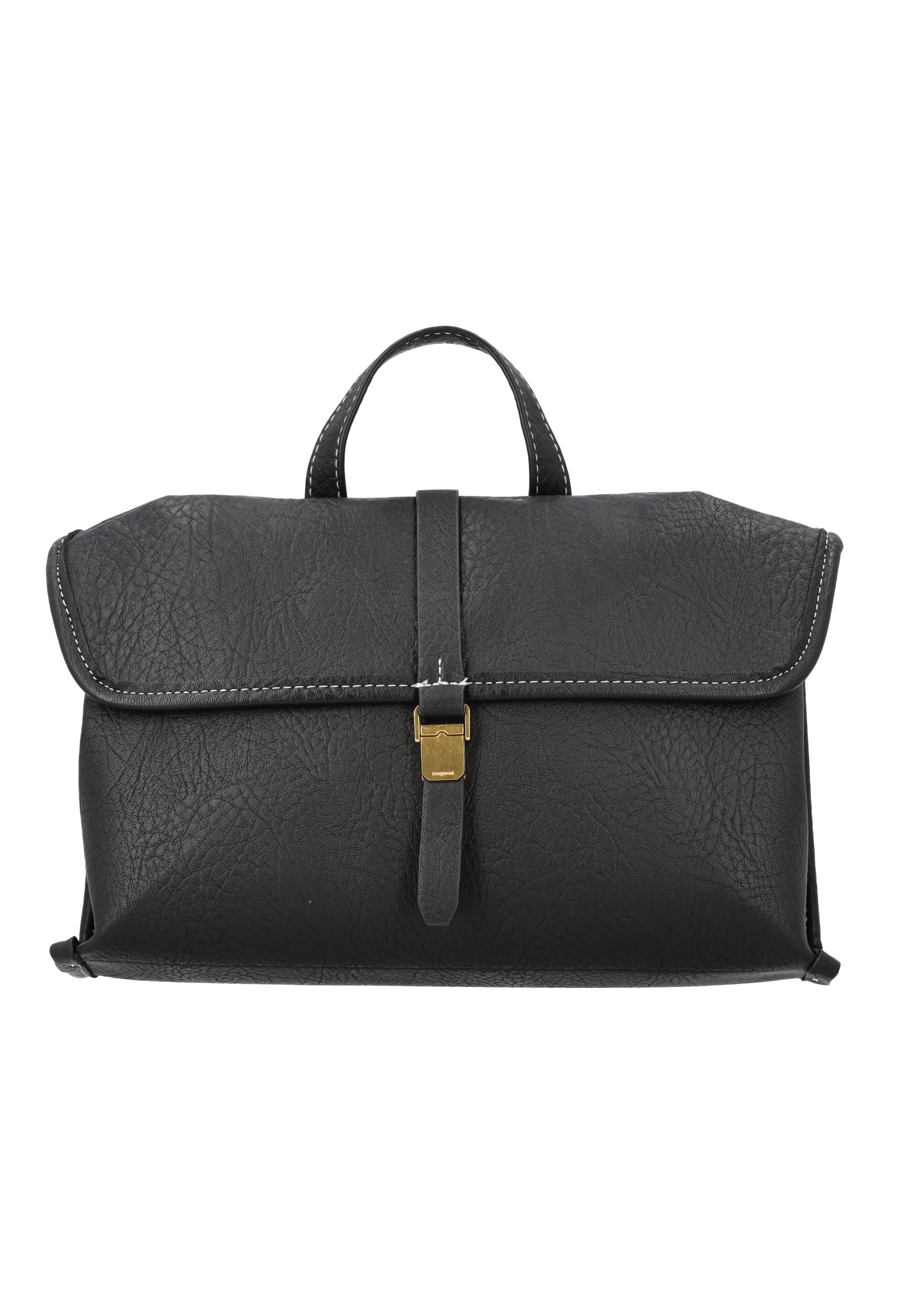 usha BLACK LABEL - Bolso de hombro en negro: frente