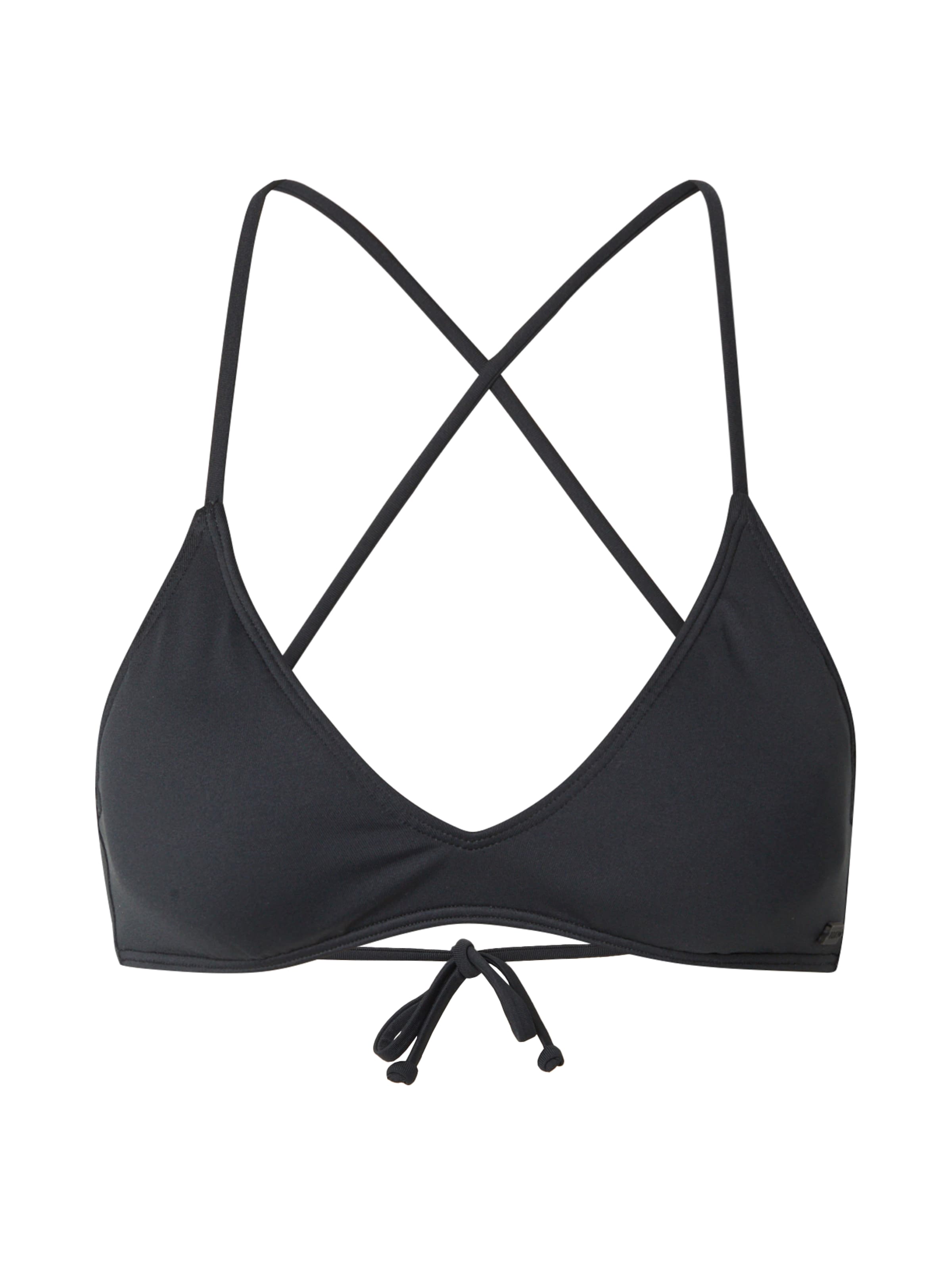 Triunghi Sutien costum de baie ' Beach Classics' de la ROXY pe gri: față