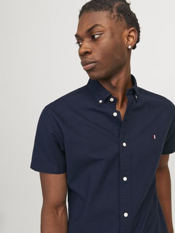 JACK & JONES Slim Fit Hemd 'SUMMER' in Blau