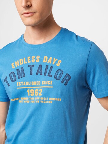 TOM TAILOR Shirt in Blauw