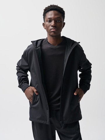 NoWear Sweatvest in Zwart: voorkant