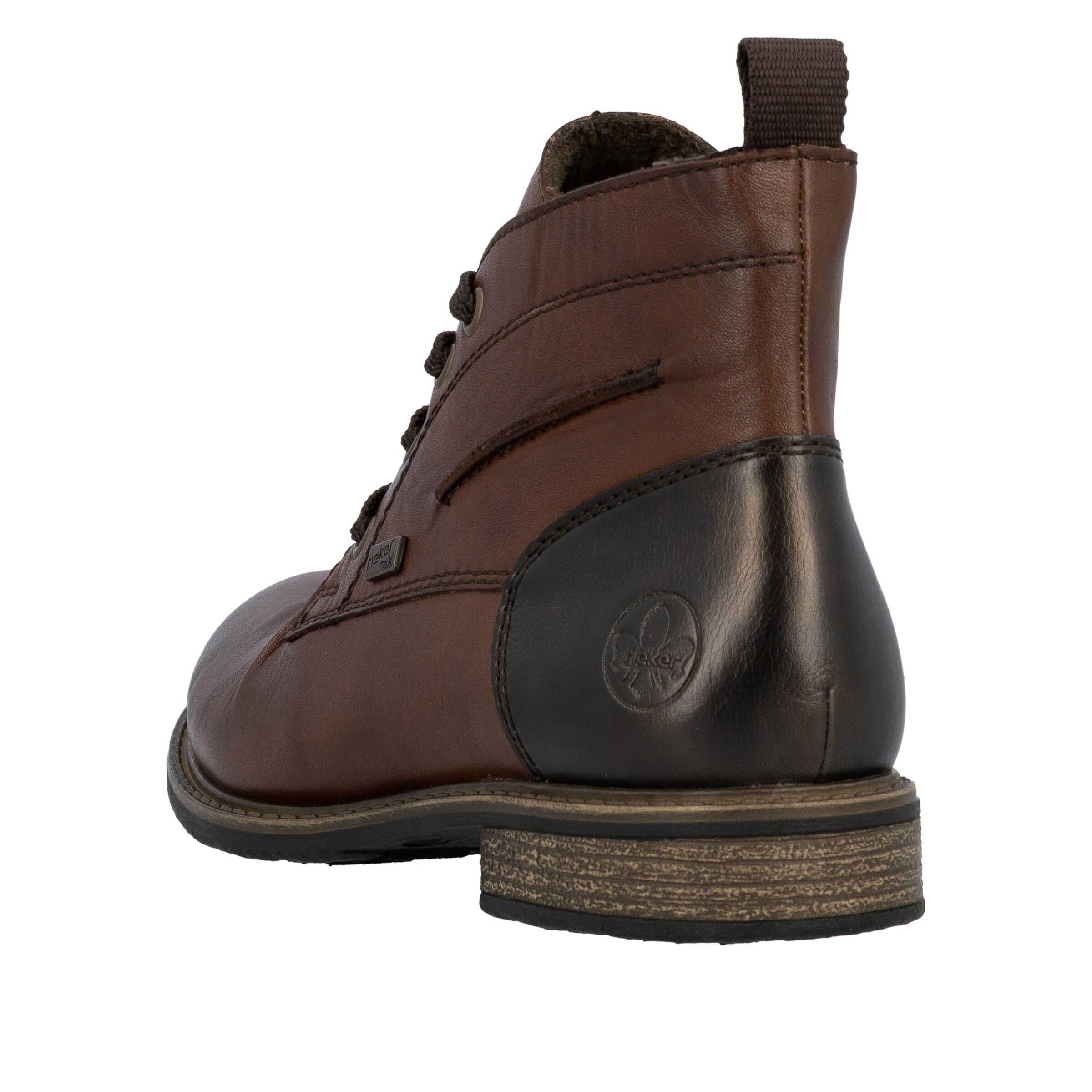 Bottines à lacets ' 74804 ' Rieker en marron