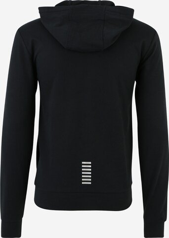 EA7 Emporio Armani Sweatjacka i blå