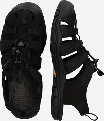 KEEN Sandalen 'Clearwater' in Zwart