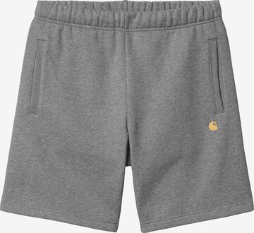 Carhartt WIP Pants in Grey: front