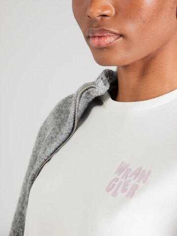 T-shirt 'SIGN OFF' WRANGLER en blanc