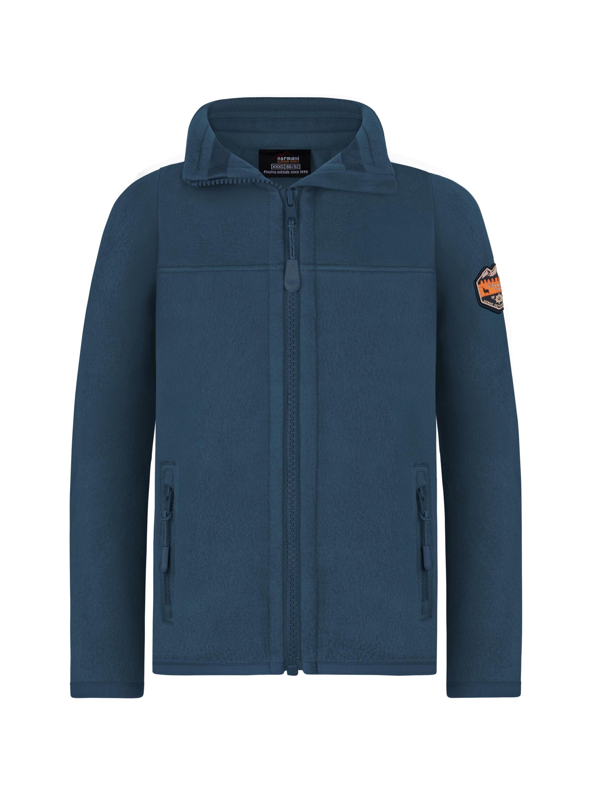 Veste en polaire normani en bleu