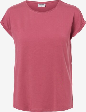 T-shirt 'Ava' VERO MODA en rose : devant