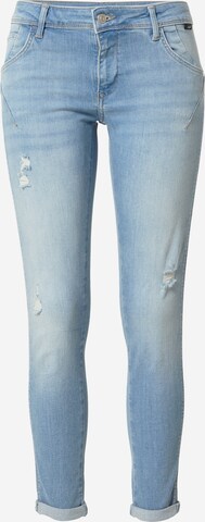 Mavi - Skinny Calças de ganga 'Lexy' em azul: frente