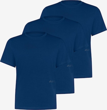 SLOGGI Undershirt 'SLG Base' in Blue: front