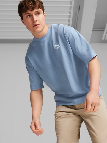 PUMA Majica 'BETTER CLASSICS' | modra barva: sprednja stran