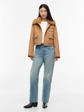 TOMMY HILFIGER Φθινοπωρινό και ανοιξιάτικο μπουφάν σε καφέ
