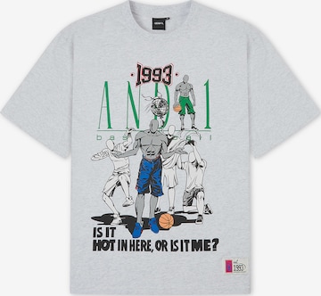 AND1 Paita 'Core Retro' värissä harmaa: etupuoli