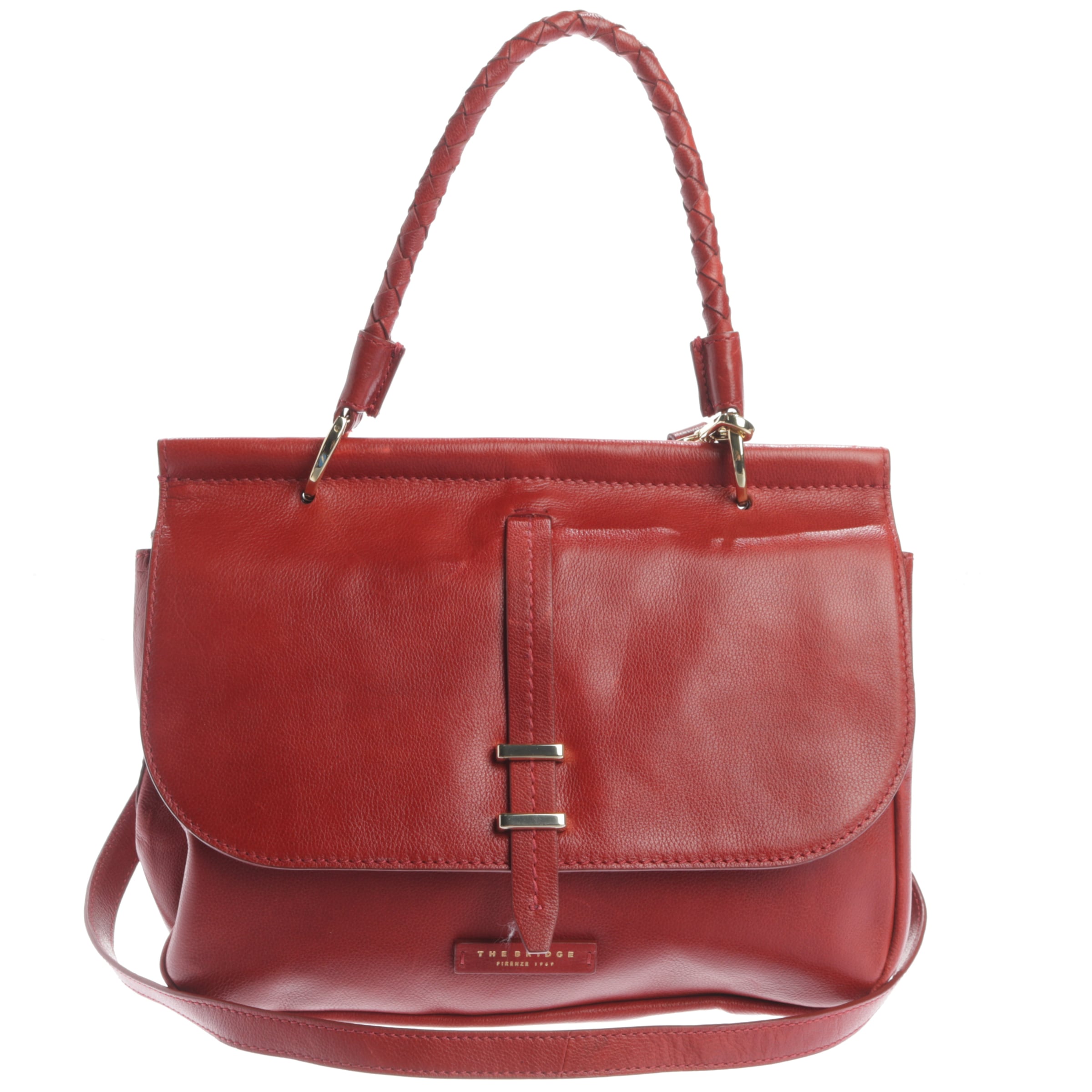 The Bridge Bag in One size in Red: front