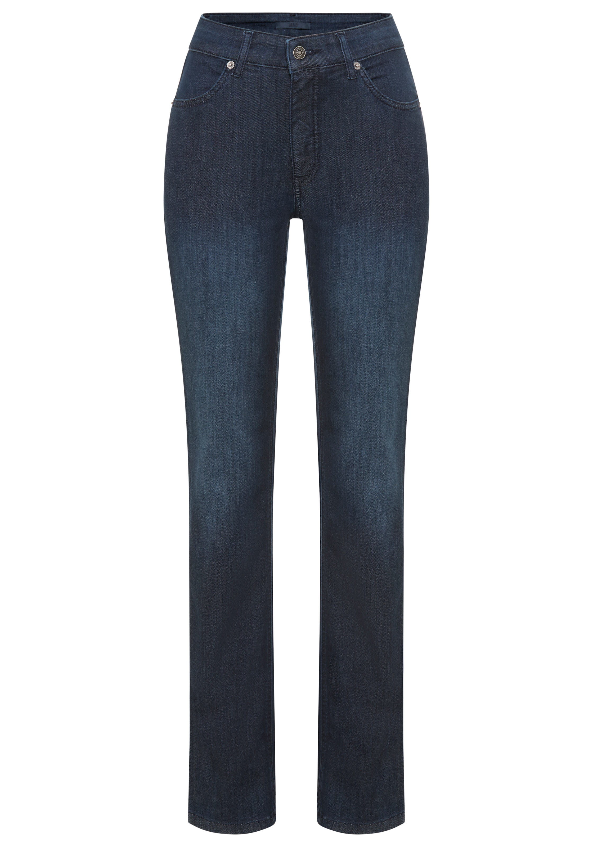 MAC Slimfit Jeans in Blau: Vorderseite