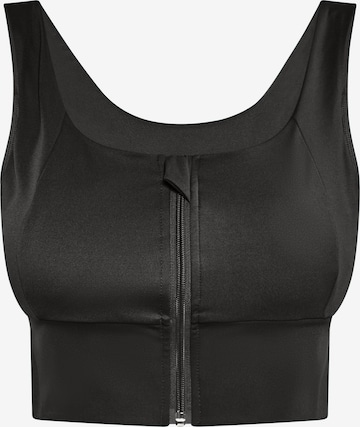 Bustier Haut IZIA en noir : devant