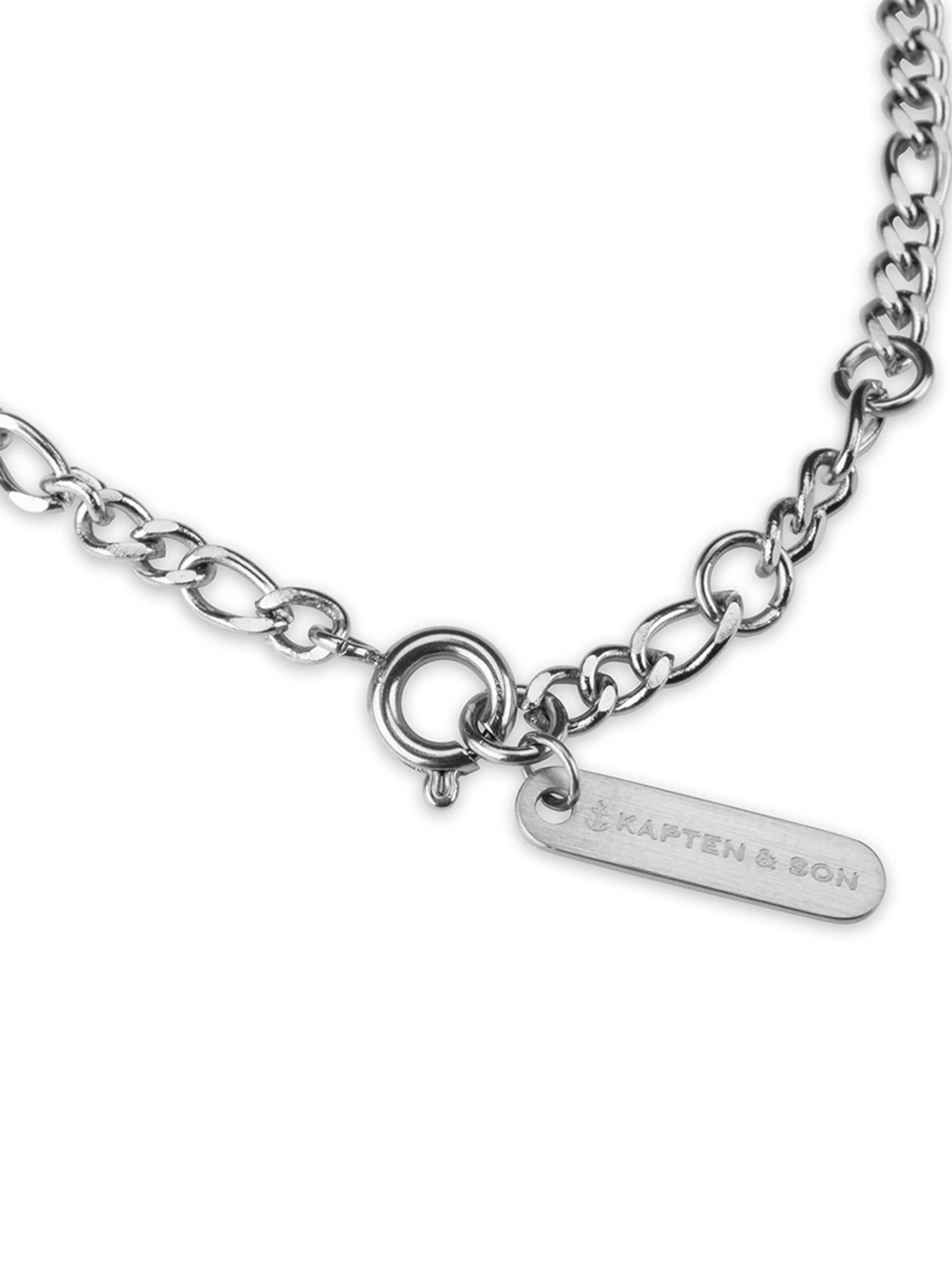 sudrabs Kapten & Son Rokassprādze 'Bracelet Delicate Silver'