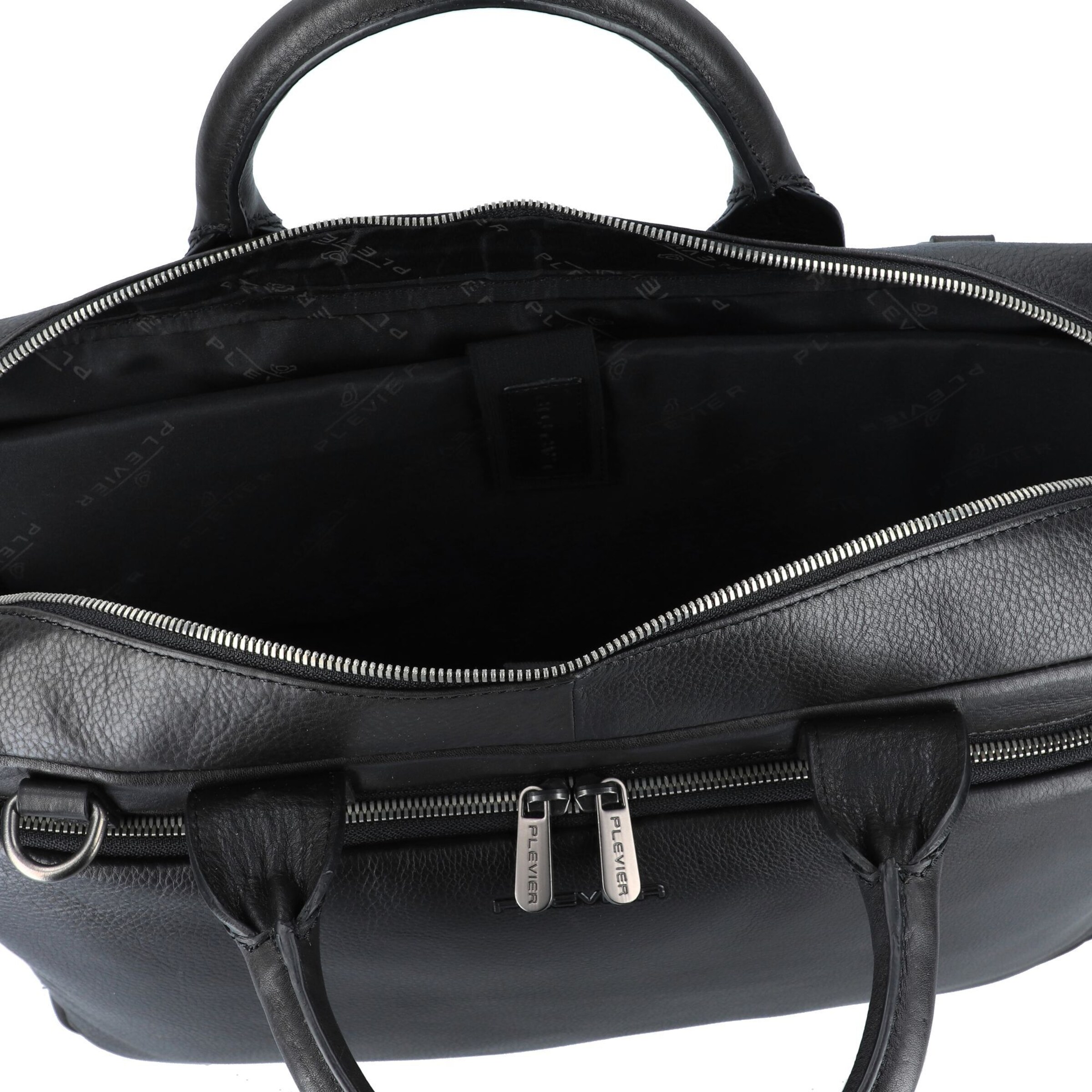 Borsa portadocumenti 'Vintage Bill' di Plevier in nero