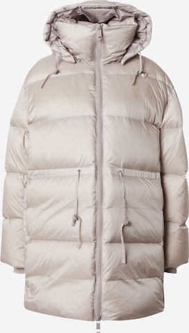 Calvin Klein Зимно палто в бежово: отпред