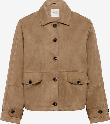 smėlio Cream Demisezoninė striukė 'CRCala': priekis