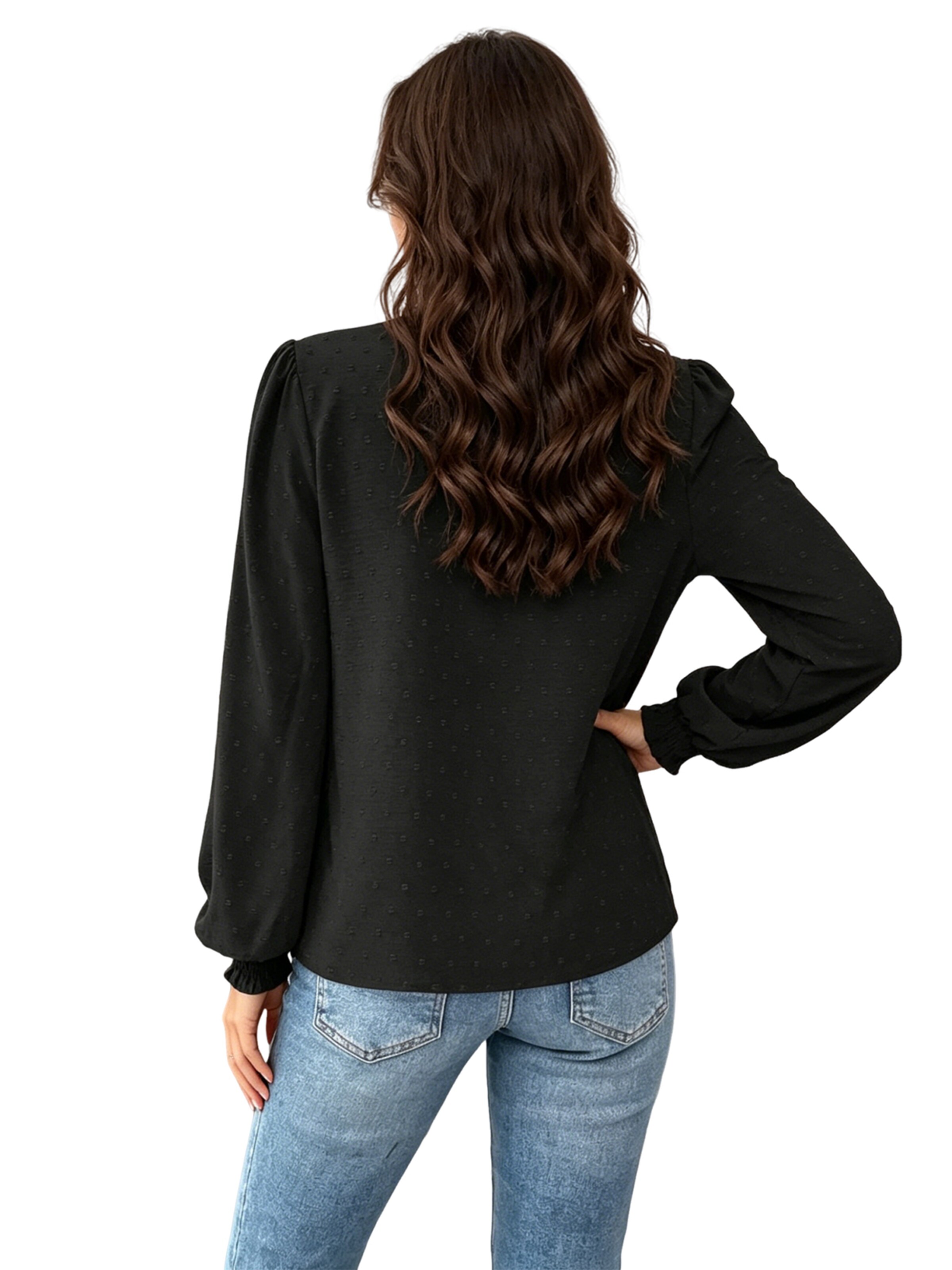 KoJooin Bluse‌ in Schwarz