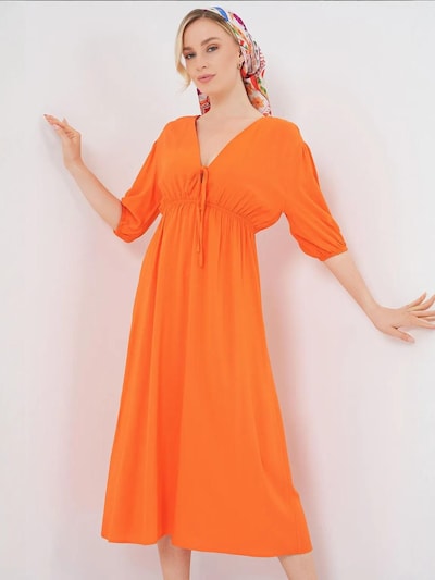Bigdart Dress in 36 in Orange, Item view