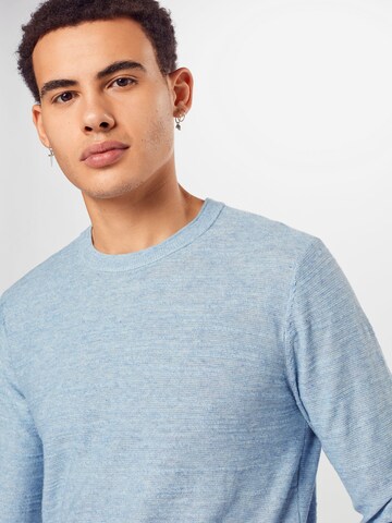 SELECTED HOMME Regular Fit Pullover 'Buddy' i blå