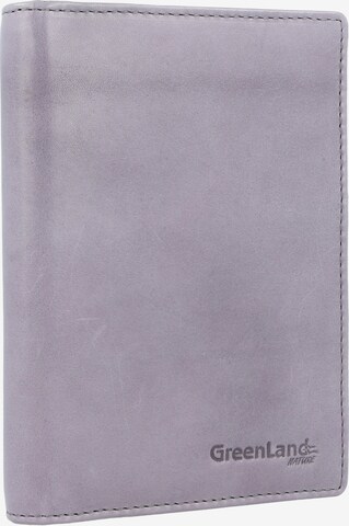 Greenland Nature Wallet 'Soft Colour' in Purple