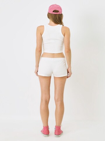 C&City Skinny Shorts in Beige