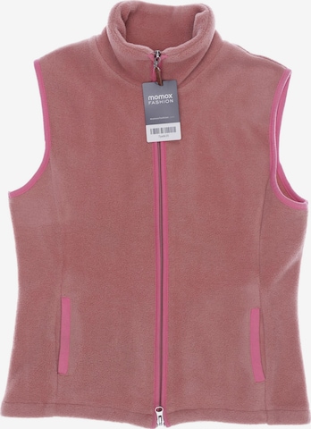 Closed Vest in L in Pink: front
