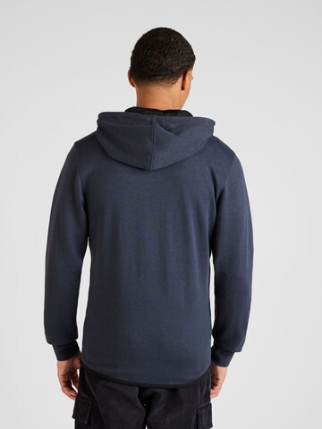 JACK & JONES Sweatjacka 'JJAir' i blå