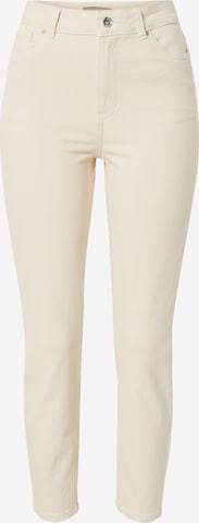 VERO MODA Jeans 'BRENDA' in Beige: voorkant