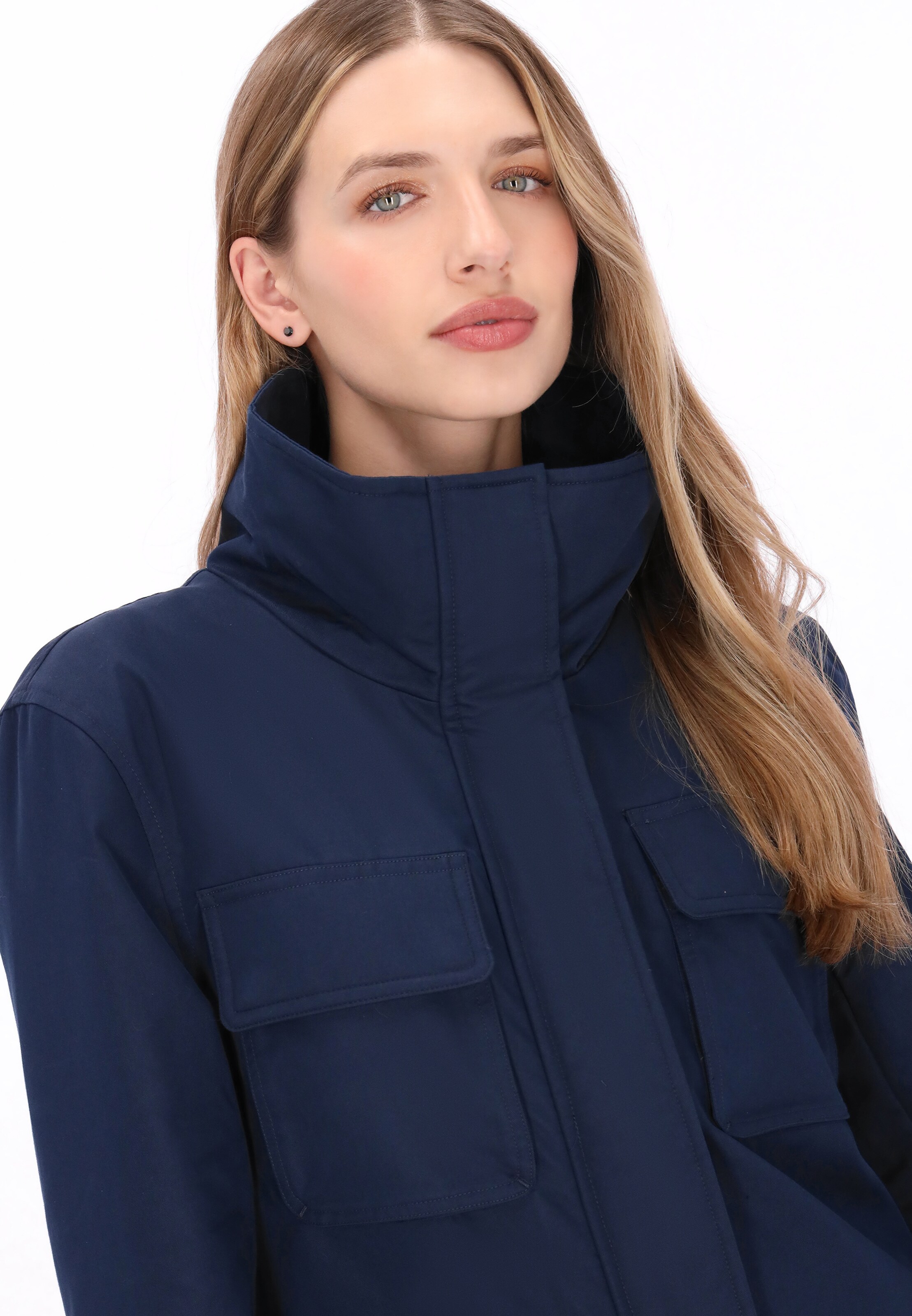 DreiMaster Klassik - Abrigo de entretiempo 'Classic' en azul