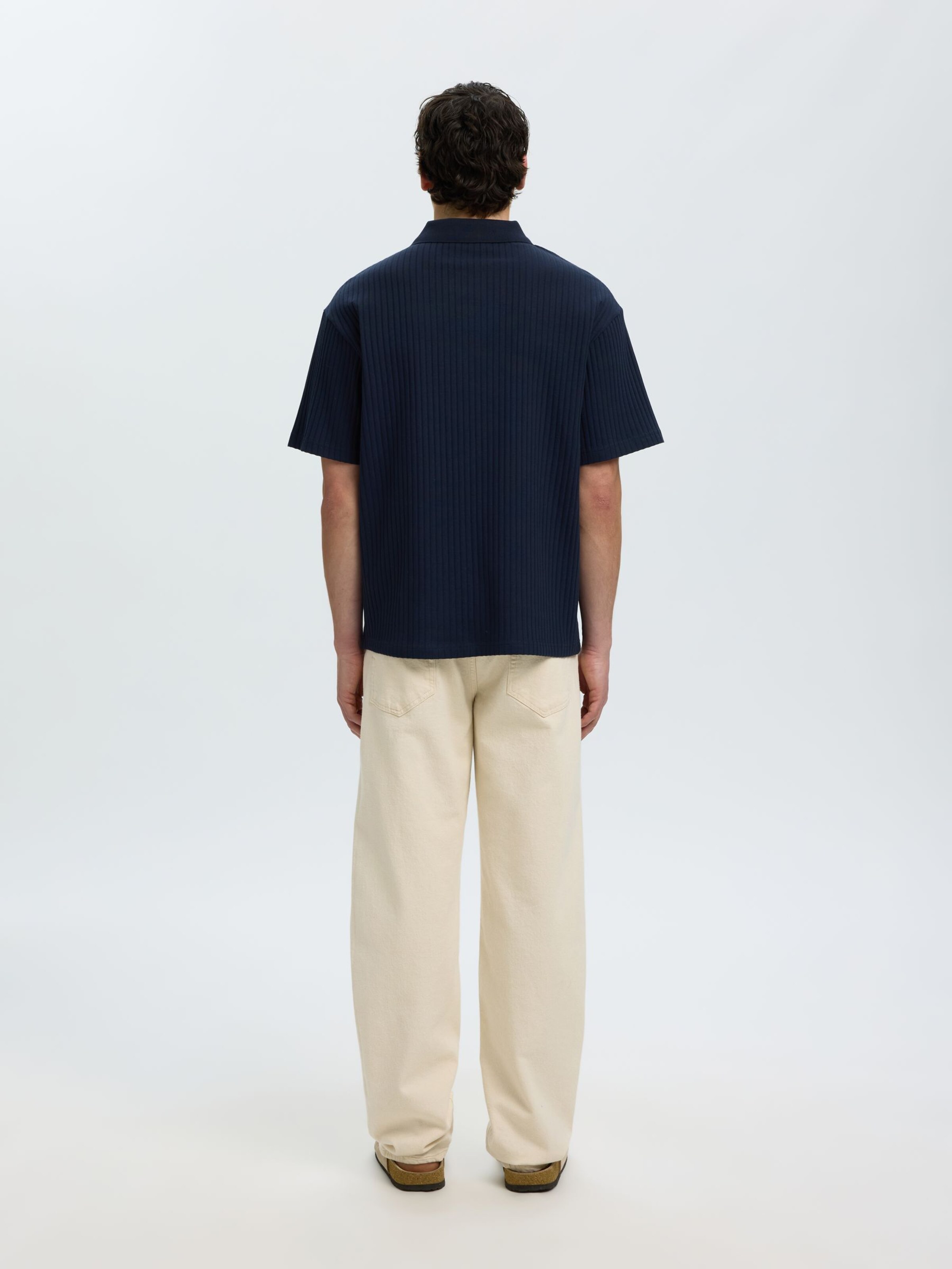 T-Shirt SELECTED en bleu