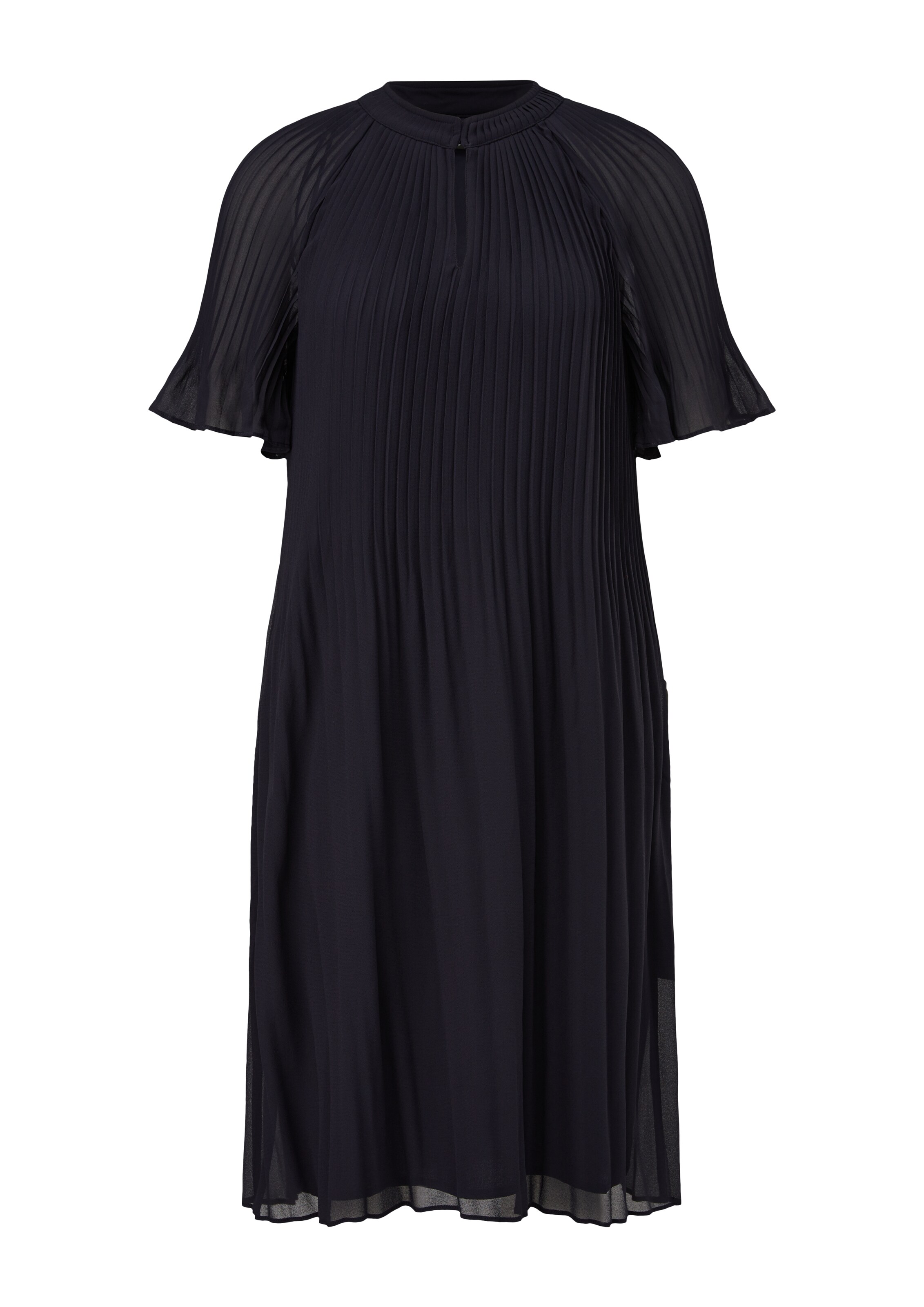 COMMA Kleid in Blau: Vorderseite