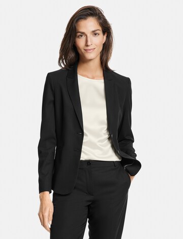 GERRY WEBER Blazer | črna barva: sprednja stran