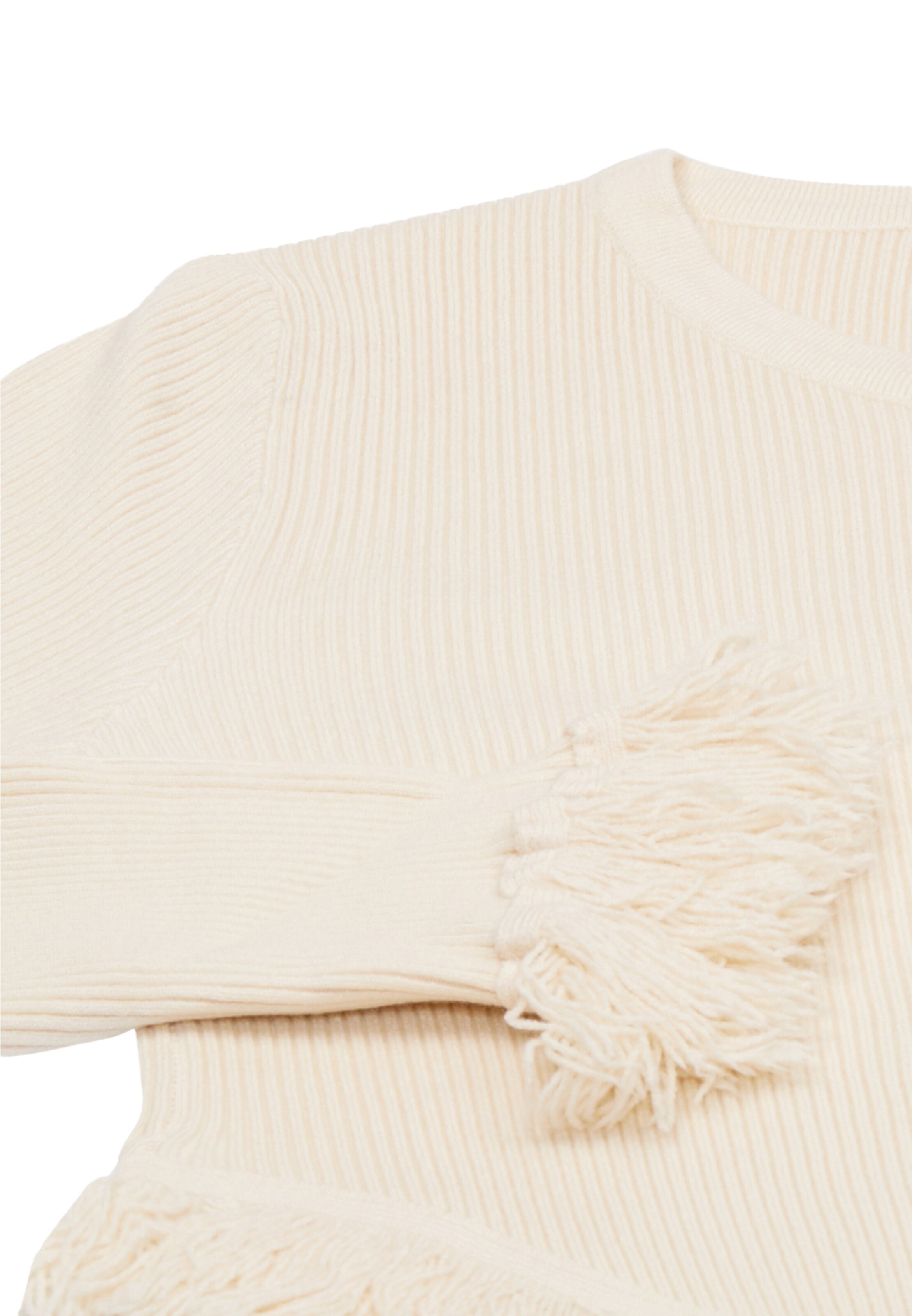 Pull-over swirly en beige