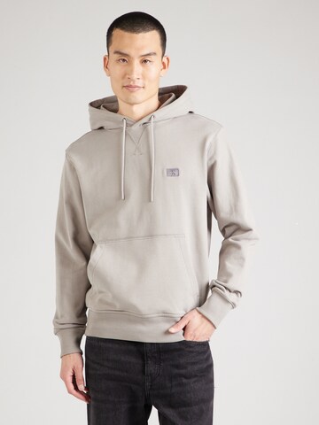 Calvin Klein JeansSweater majica - siva boja: prednji dio