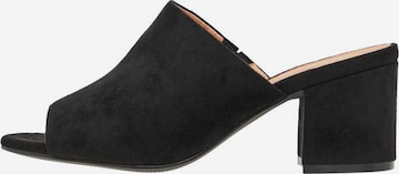 Bianco Mules 'Cate' in Black: front